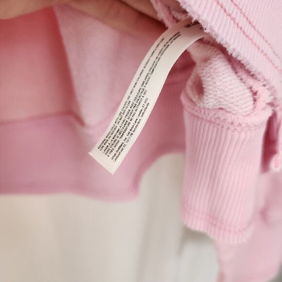 FP Movement x Hatch Intercept Maternity Pullover Sweatshirt Peony Pink Sz L NWT - Picture 4 of 9